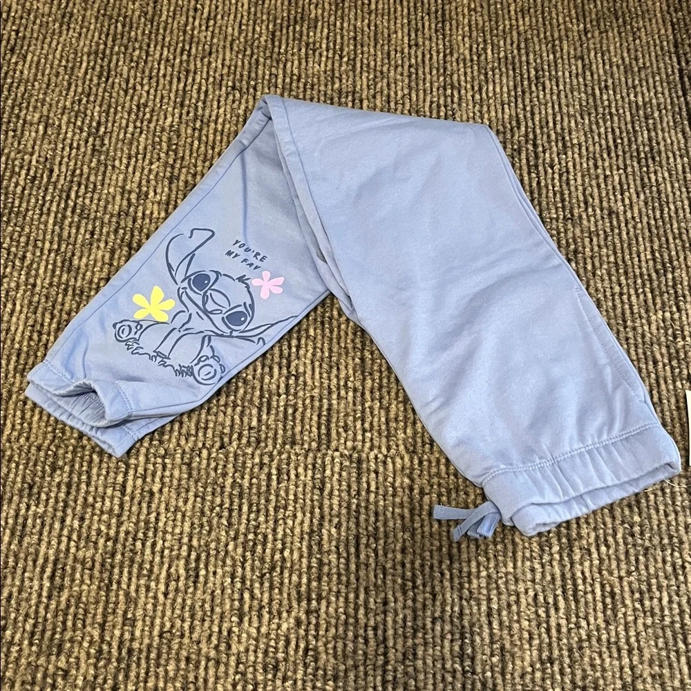 Girls LILO and Stitch pants shorts set - Picture 4 of 8